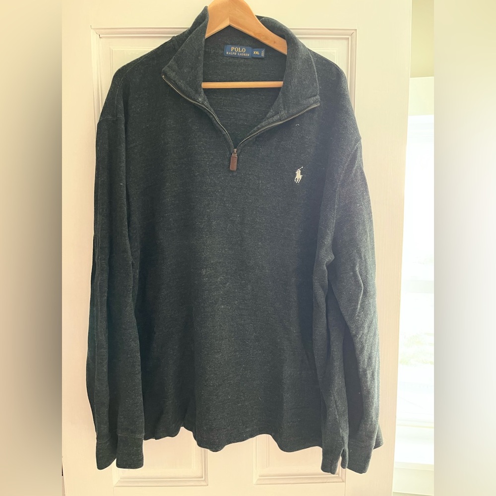 Polo Ralph Lauren Gray Men’s Quarter Zip Pullover
